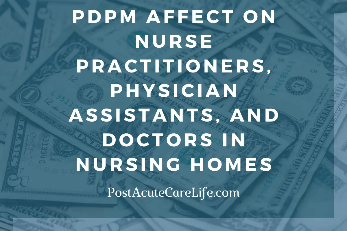 PDPM in nursing home